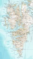 Karte: Ausschnitt Spitzbergen
