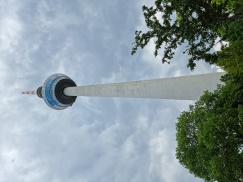 Fernmeldeturm Mannheim und Umgebung