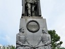 Denkmal für Admiral Alexander Koltschak, Irkutsk, Sibirien, Russland