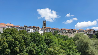 Ausblick auf Fribourg