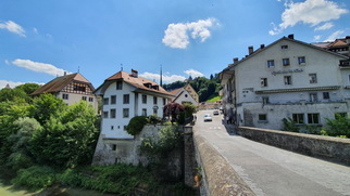 Ausblick auf Fribourg