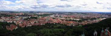 Prager Burg, Kleinseite, Alt- und Neustadt