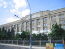 Ein Gebäude in einem Aussenquartier von Moskau