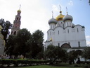 Smolensker Kathedrale und Glockenturm im Neujungfrauenkloster