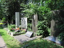 Grabsteine auf dem Neujungfrauen-Friedhof