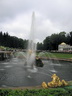 Grosse Kaskade im unteren Garten des Schlossparks vom Peterhof