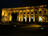 Nationalbibliothek der Heiligen Kyril und Method, Sofia by Night (Bulgarien)