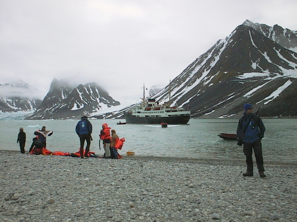 Trekking auf Svalbard (Norwegen)