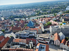 Ulm (D) - Sicht vom Ulmer Münster auf die Stadt