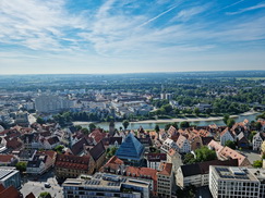 Ulm (D) - Sicht vom Ulmer Münster auf die Stadt