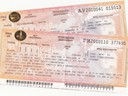 Bahnticket Transsibirische Eisenbahn Ulan-Ude-Irkutsk (Sibirien, Russland) 