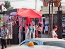 Markt in Irkutsk, Sibirien, Russland
