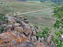 Auf dem Weg zum Dorf der Altgläubigen, Tarbagatay, Sibirian, Russland