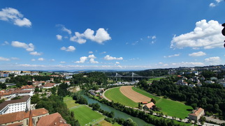 Ausblick auf Fribourg