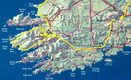 Irland - Reiseroute - Ausschnitt 2