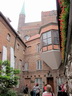 Hinterhof bei Marienkirche, Danzig / Gdańsk (Polen)