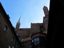 Hinterhof bei Marienkirche, Danzig / Gdańsk (Polen)