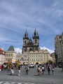 Old Town Square mit der Kirche der Mutter Gottes auf dem Tyn
