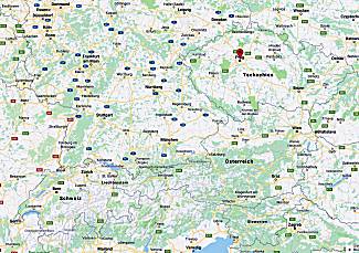 Karte: Prag (Tschechische Republik)
