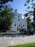Kirchen auf der Handelsseite von Novgorod
