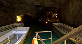Lac Souterrain, St-Léonard (Unterirdischer See)