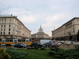 Largo (architektonisches Ensemble von drei Gebäuden des Sozialistischen Klassizismus), Sofia (Bulgarien)