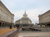 Largo (architektonisches Ensemble von drei Gebäuden des Sozialistischen Klassizismus), Sofia (Bulgarien)